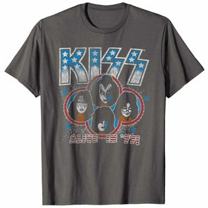 KISS - ALIVE IN 77 TEE