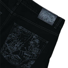 FROSTED - TRANSFORMER PANTS (BLACK)