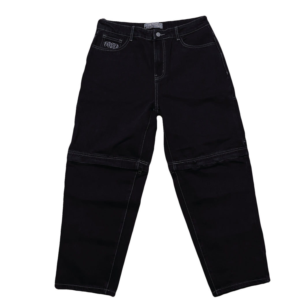 FROSTED - TRANSFORMER PANTS (BLACK)