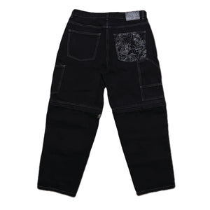FROSTED - TRANSFORMER PANTS (BLACK)