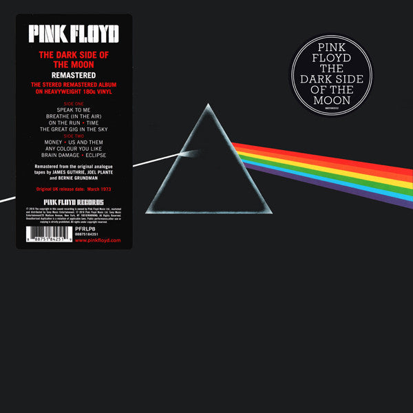 PINK FLOYD - DARK SIDE OF THE MOON (50th anniversary)