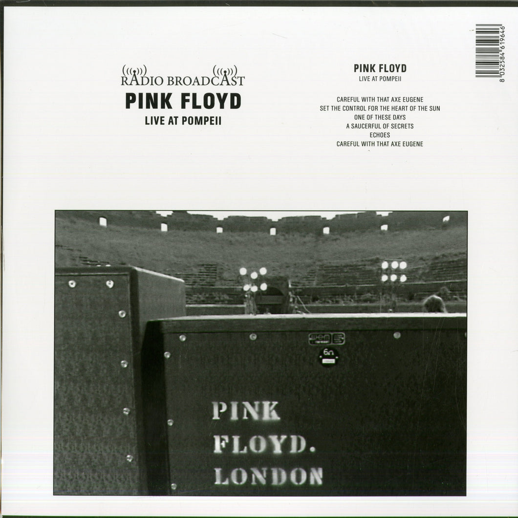PINK FLOYD - LIVE AT POMPEII (2LP)
