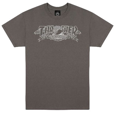 THRASHER X ANTI HERO - MAG BANNER TEE