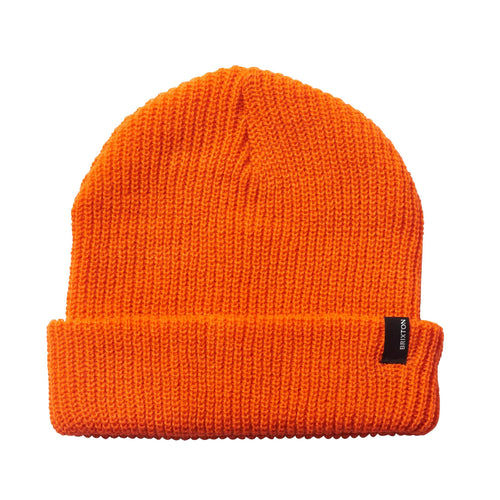 BRIXTON - HEIST BEANIE (ATHLETIC ORANGE)