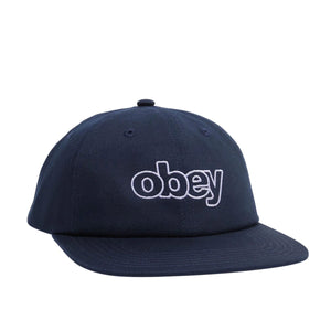 OBEY - SELECT 6 PANEL SNAPBACK (NAVY)