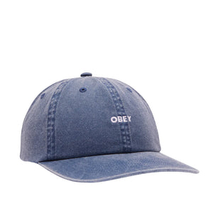 OBEY - PIGMENT LOWERCASE HAT (NAVY)