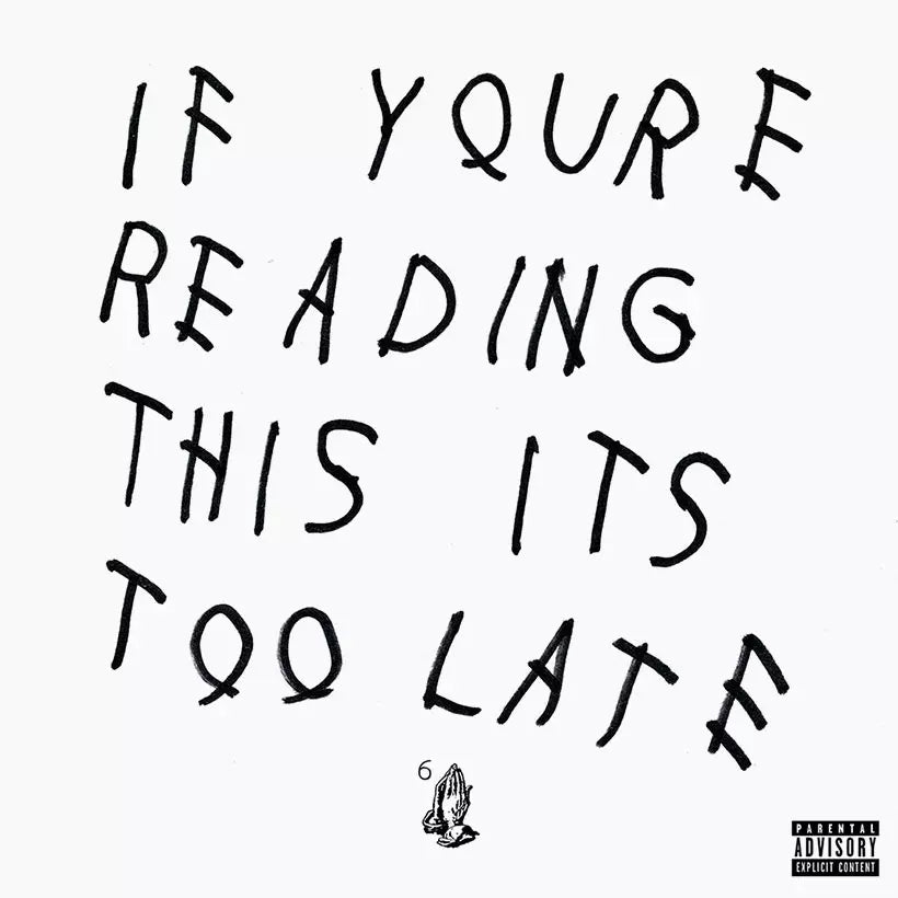 DRAKE - IF YOU'RE READING THIS IT'S TOO LATE (2LP)