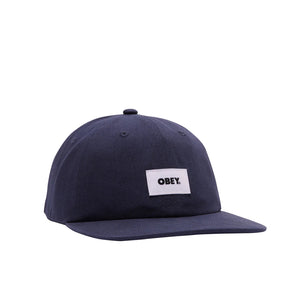 OBEY - BOLD ORGANIC HAT (NAVY)