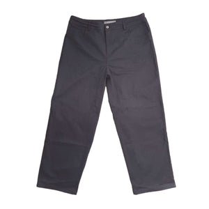 FROSTED - STRETCHY COTTON PANTS (NAVY)