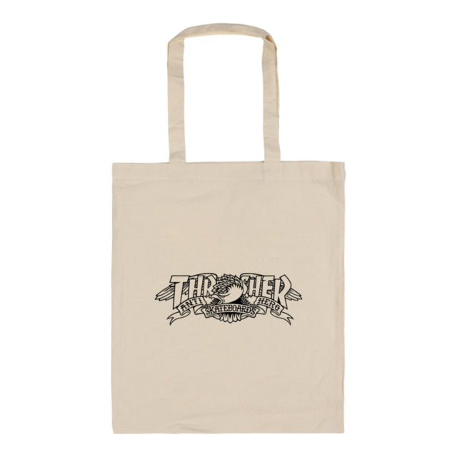 THRASHER X ANTI HERO TOTE BAG