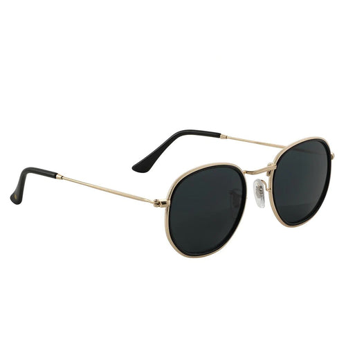 GLASSY - HUDSON POLARIZED BLACK/GOLD