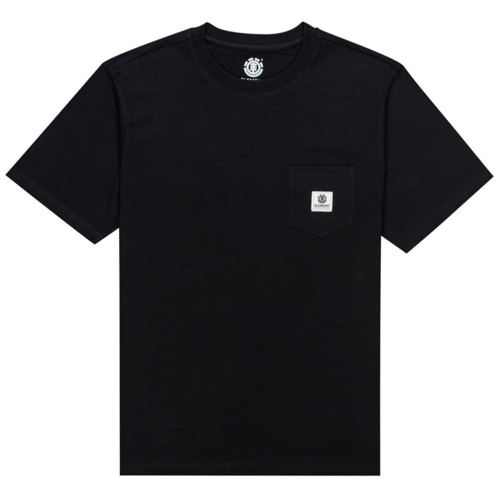 ELEMENT - BASIC POCKET TEE (BLACK)