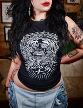 MINUS ONE - JESUS CRYING OVER TARIFFS (MUSCLE T-SHIRT)