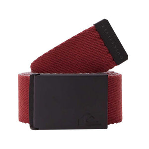 QUIKSILVER - THE JAM 5 BELT (MARSALA)