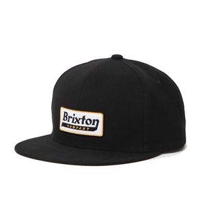 BRIXTON - STEADFAST HP SNAPBACK (BLACK)