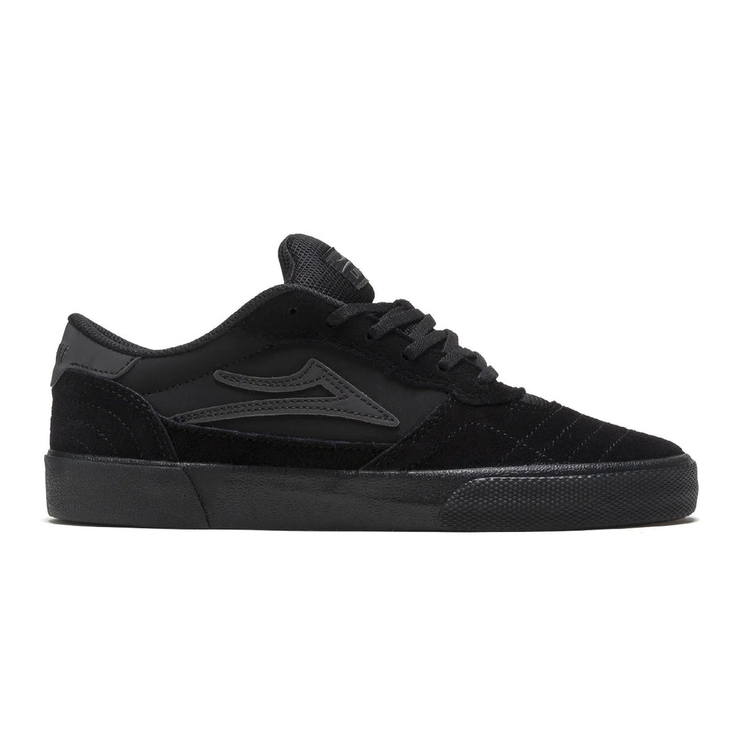 LAKAI - CAMBRIDGE (BLACK/REFLECTIVE SUEDE)