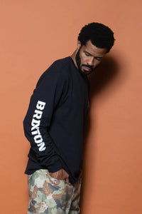 BRIXTON - BUILDERS L/S (BLACK)