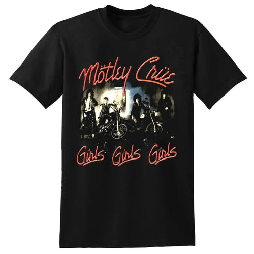 MOTLEY CRUE - GIRLS GIRLS GIRLS TEE