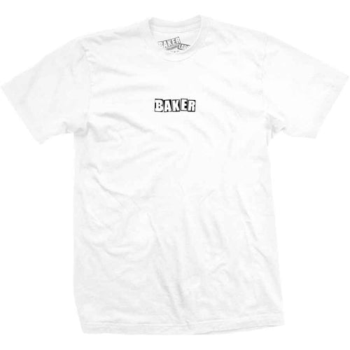 BAKER - BRAND LOGO TEE (WHITE)