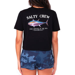 SALTY CREW - BIG BLUE CROP TEE