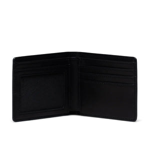 HERSCHEL - HANK LEATHER WALLET (BLACK)