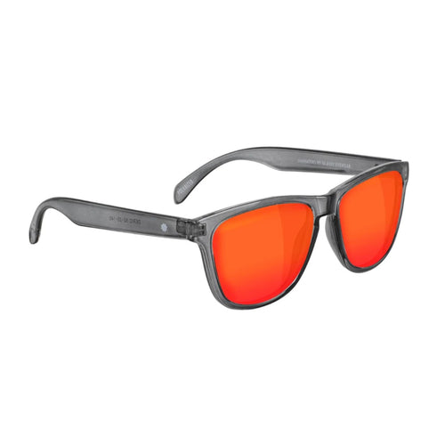 GLASSY - DERIC POLARIZED (CLEAR GREY RED MIRROR)