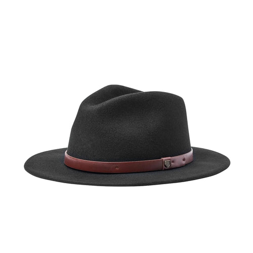 BRIXTON - MESSER FEDORA HAT (BLACK)