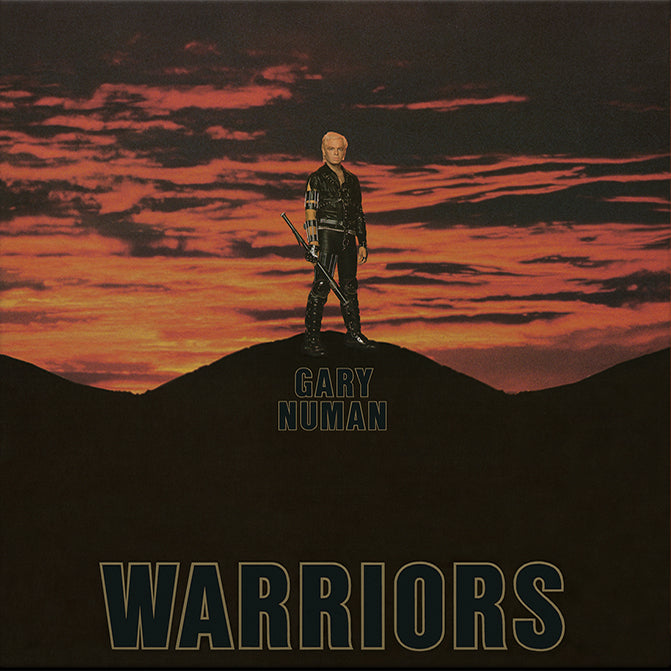 GARY NUMAN - WARRIORS (ORANGE VINYL)