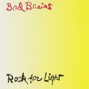 BAD BRAINS - ROCK FOR LIGHT (COLOR VINYL)