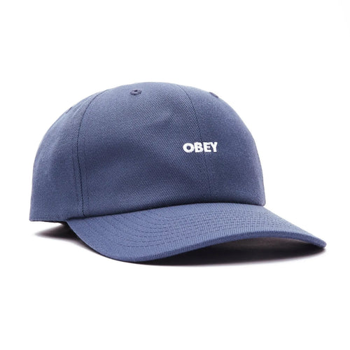 OBEY - SERGE 6 PANEL HAT (NAVY)