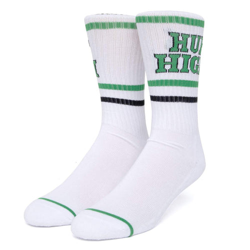 HUF - HIGH SOCKS WHITE