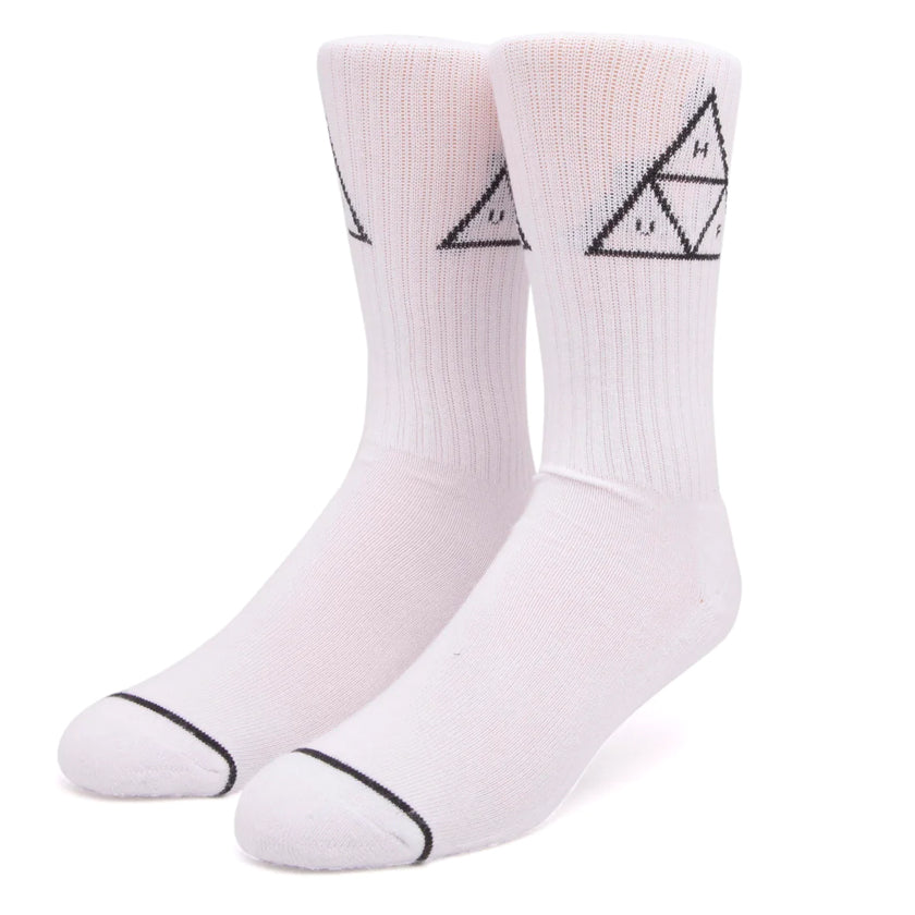 HUF - SET TT CREW SOCK (WHITE)