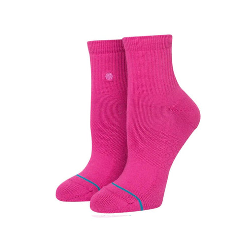 WOMENS STANCE - ICON QUARTER MAGENTA