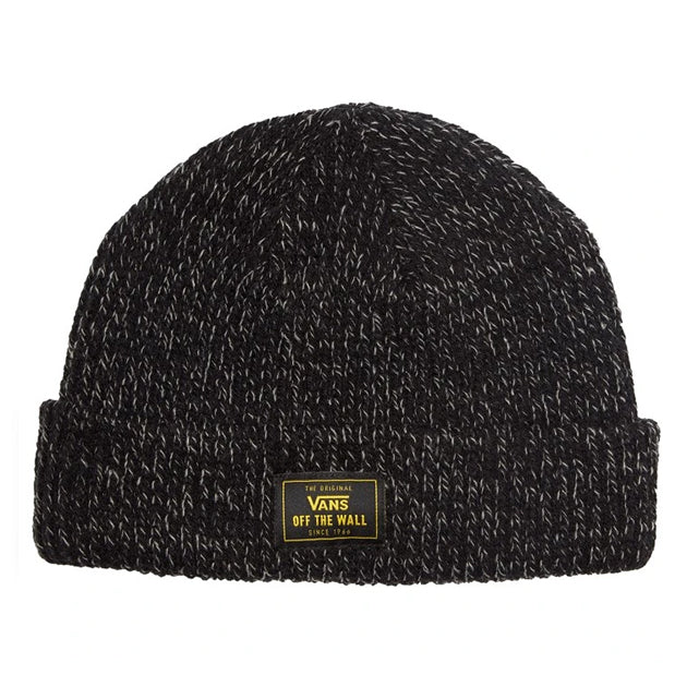 VANS - BRUCKNER CUFF BEANIE (BLACK HEATHER)