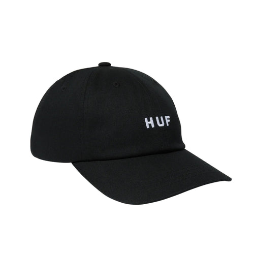 HUF -  SET OG CV 6 PANEL HAT (BLACK)