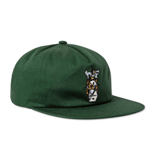 HUF - DICEY SNAPBACK (CLOVER)