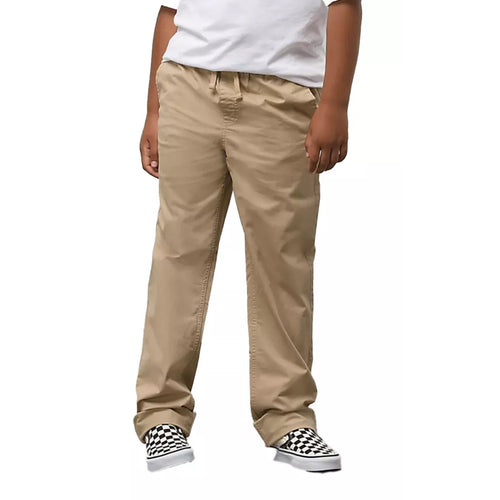 VANS - BOYS RANGE ELASTIC WAIST PANTS (KHAKI)