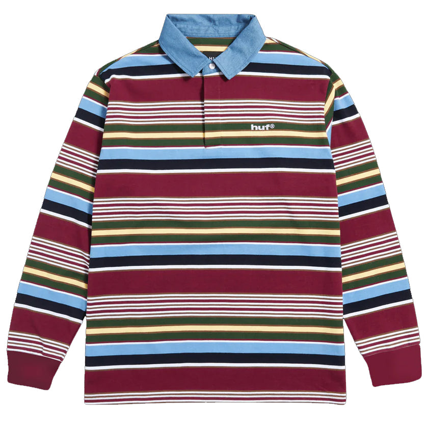 HUF - FADED RUGBY POLO
