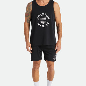 BRIXTON - SHIELD CREST MESH SHORT