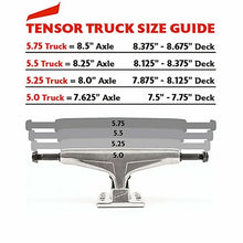 TENSOR - ALLOYS BLACK 5.5 (PAIR)